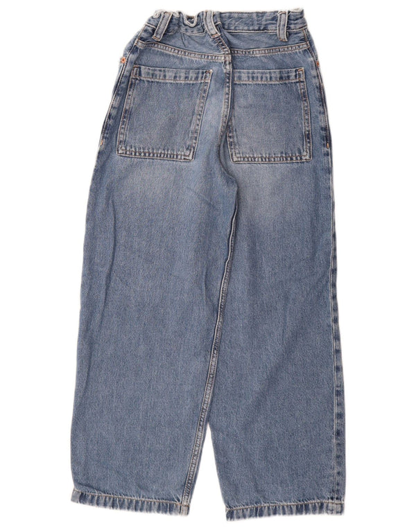 Zara Boys Jeans Soltos 9-10 Anos W26 L24 Azul Algodão