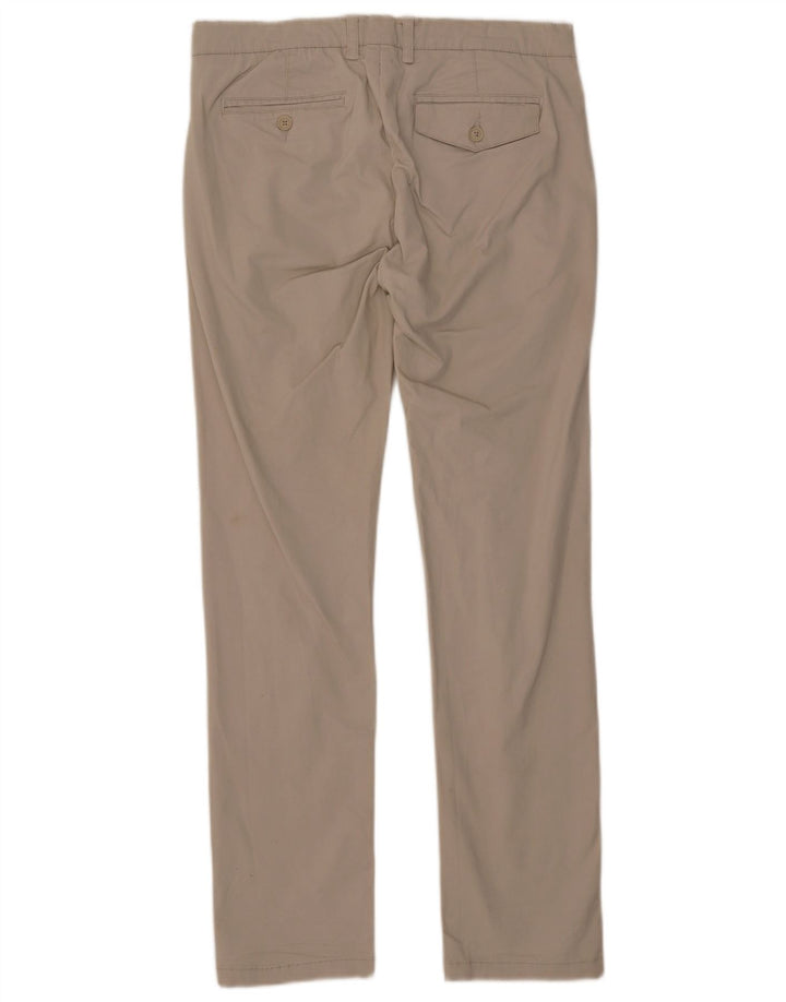 Calça Chino Slim Masculina French Connection W32 L31 Cinza