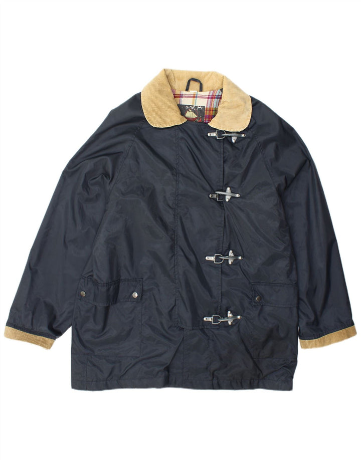 Jaqueta feminina AMERICA Yachting Outfits Duffle UK 18 XL azul marinho poliamida