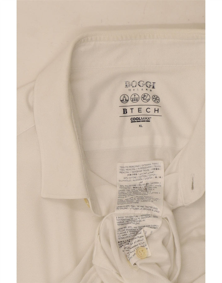 Camisa masculina Boggi XL algodão branco