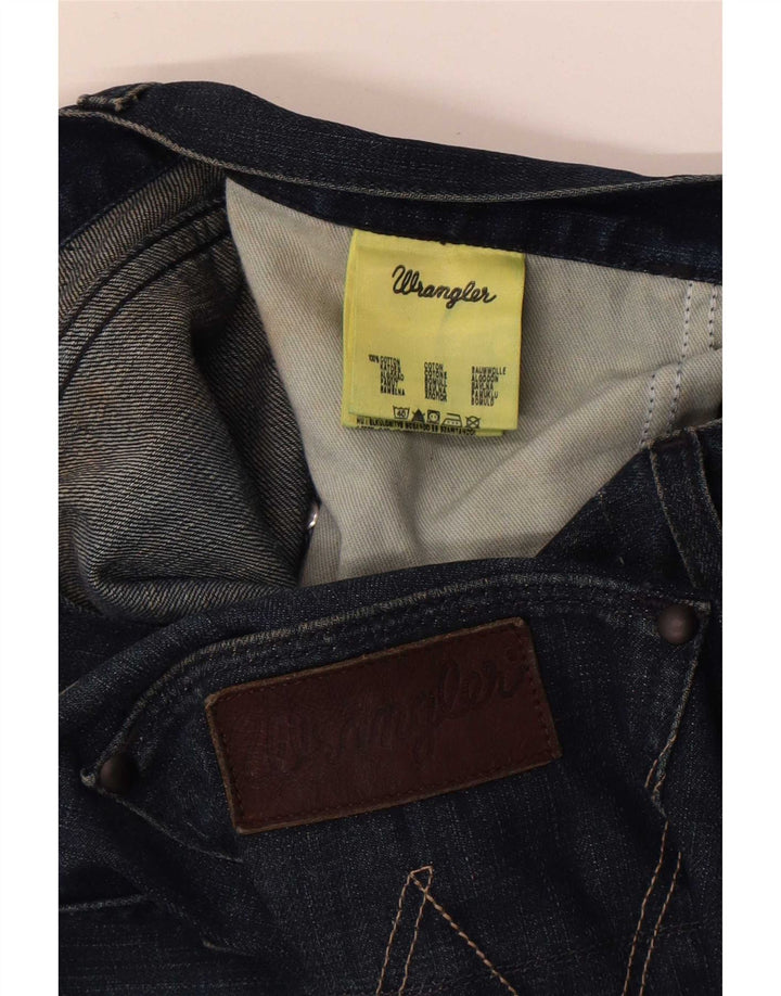 Wrangler feminino bootcut jeans W34 L32 azul algodão