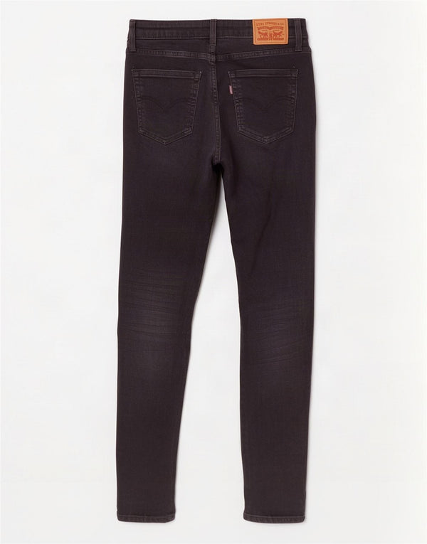 Calça jeans feminina Levi's 721 High Rise Skinny W28 L30 algodão preto
