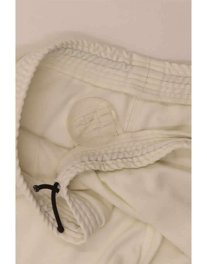 Belfe Womens Sport Shorts UK 14 Grande Poliéster Branco