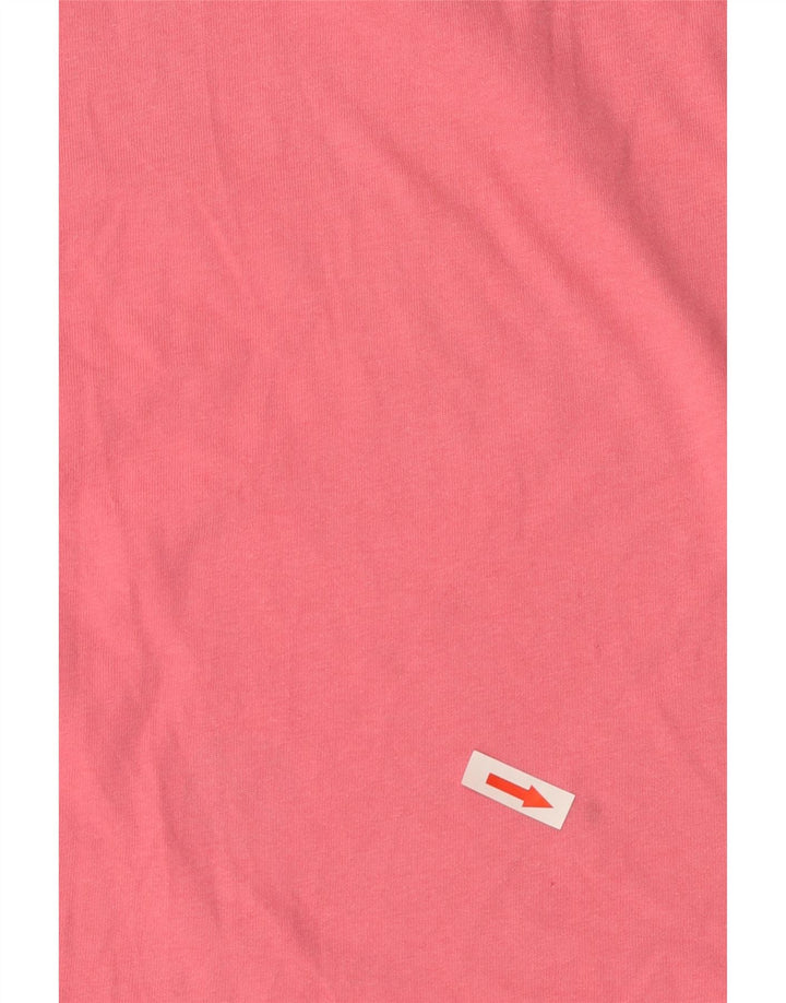 Tommy Hilfiger Camiseta Feminina Crop Graphic Top Reino Unido 10 Pequeno Rosa