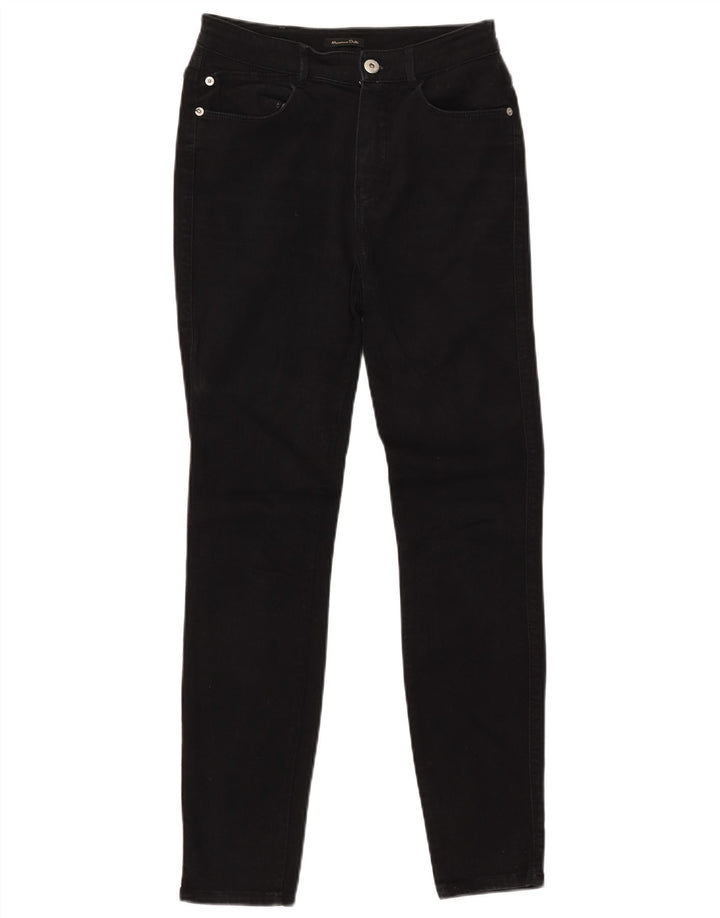 Jeans skinny feminino MASSIMO DUTTI EU 36 XS W26 L28 algodão preto