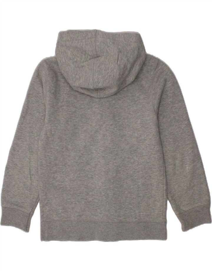 GAP Girls Graphic Zip Hoodie Sweater 6-7 Years Grey Cotton Vintage Gap and Second-Hand Gap from Messina Hembry 