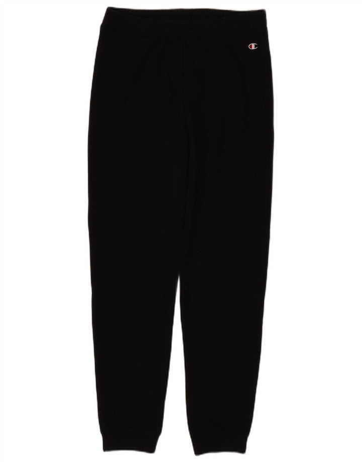 CHAMPION Meninos Calças de Treino Joggers 15-16 Anos 2XL Algodão Preto