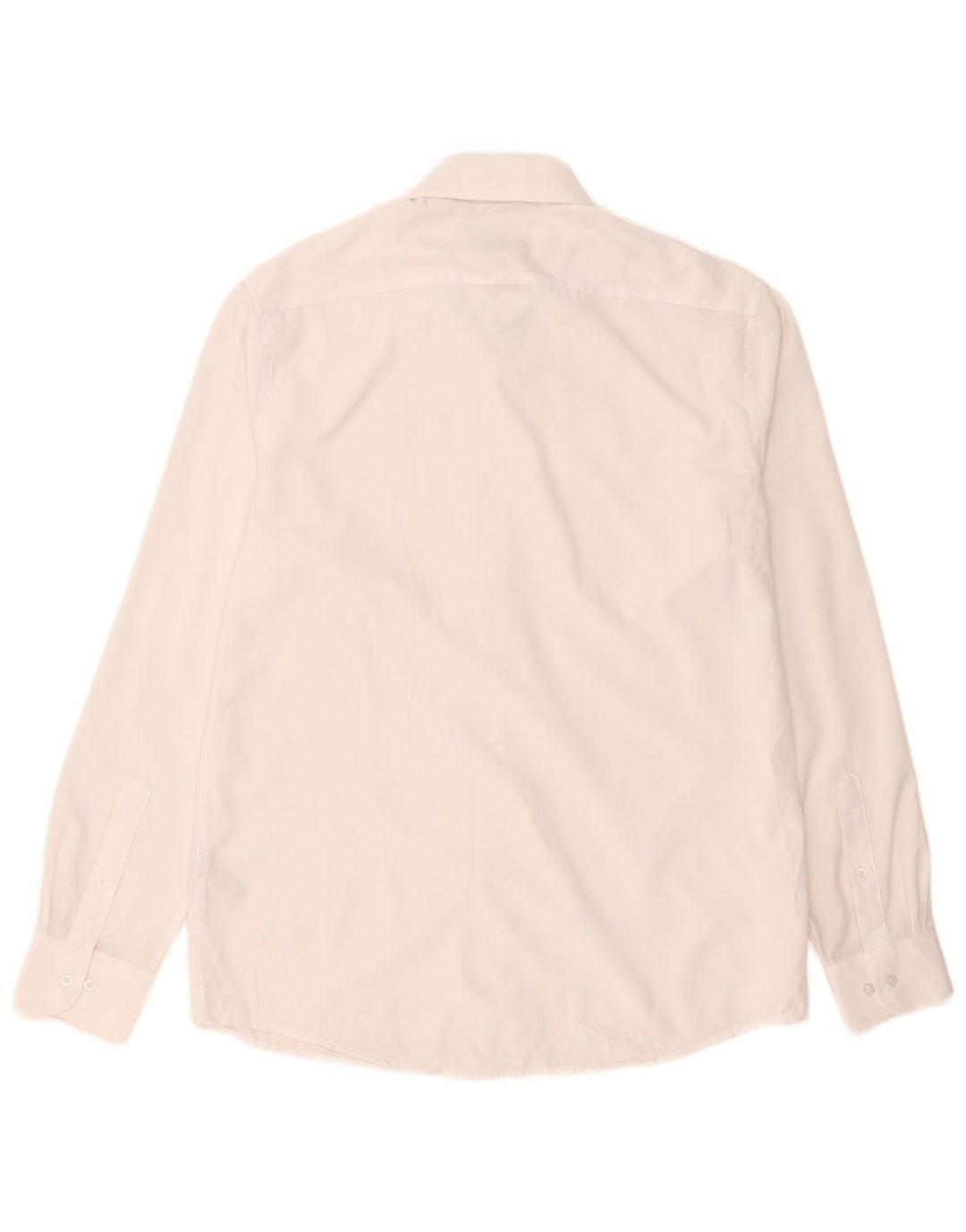 Camisa masculina Nautica Slim Fit tamanho 16 1/2 grande poliéster branco