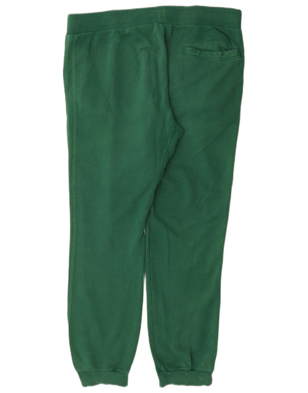 ADIDAS Calças de treino masculinas Joggers XL Verde Algodão