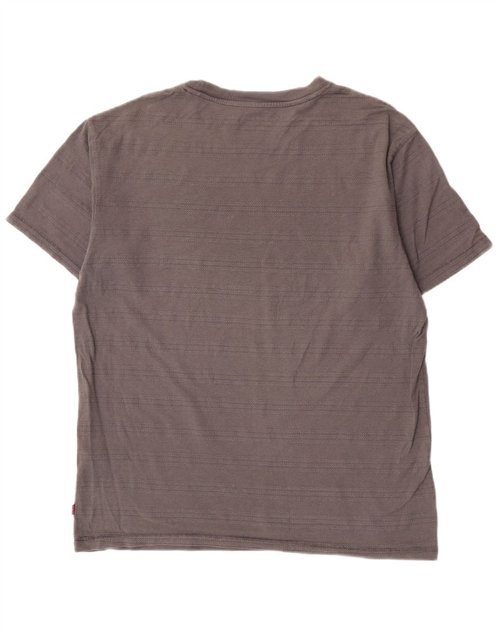 Camiseta masculina Levi's Vintage Fit top pequeno algodão cinza