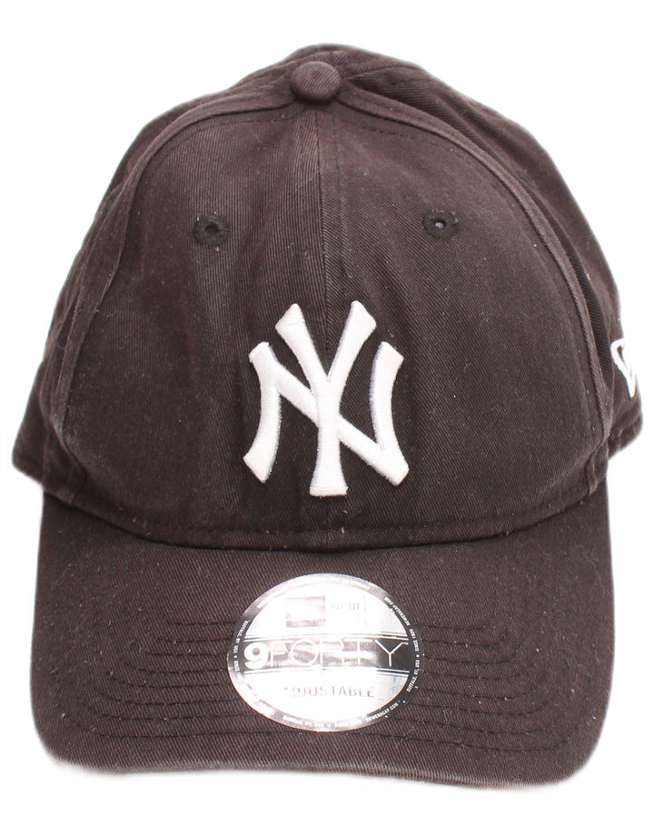 Boné de beisebol gráfico masculino New Era tamanho único algodão preto