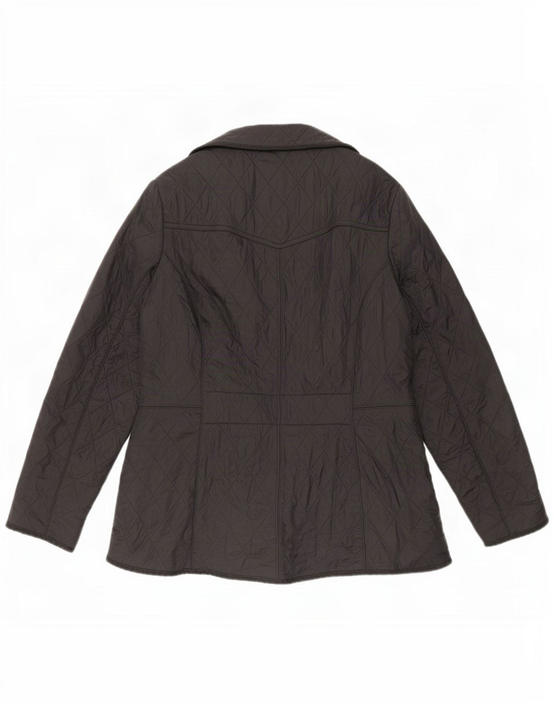 Jaqueta acolchoada feminina Barbour UK 16 grande preta