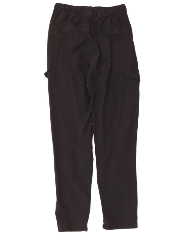 Nike Mens Graphic Joggers Cargo Calças Médio W30 L30 Preto Nylon