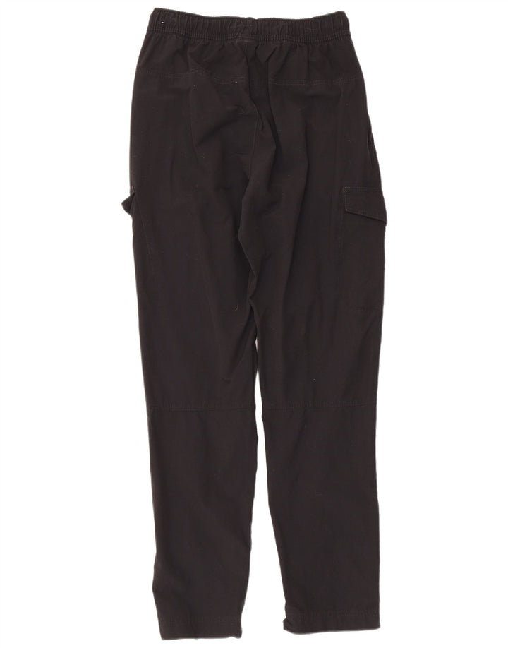Nike Mens Graphic Joggers Cargo Calças Médio W30 L30 Preto Nylon