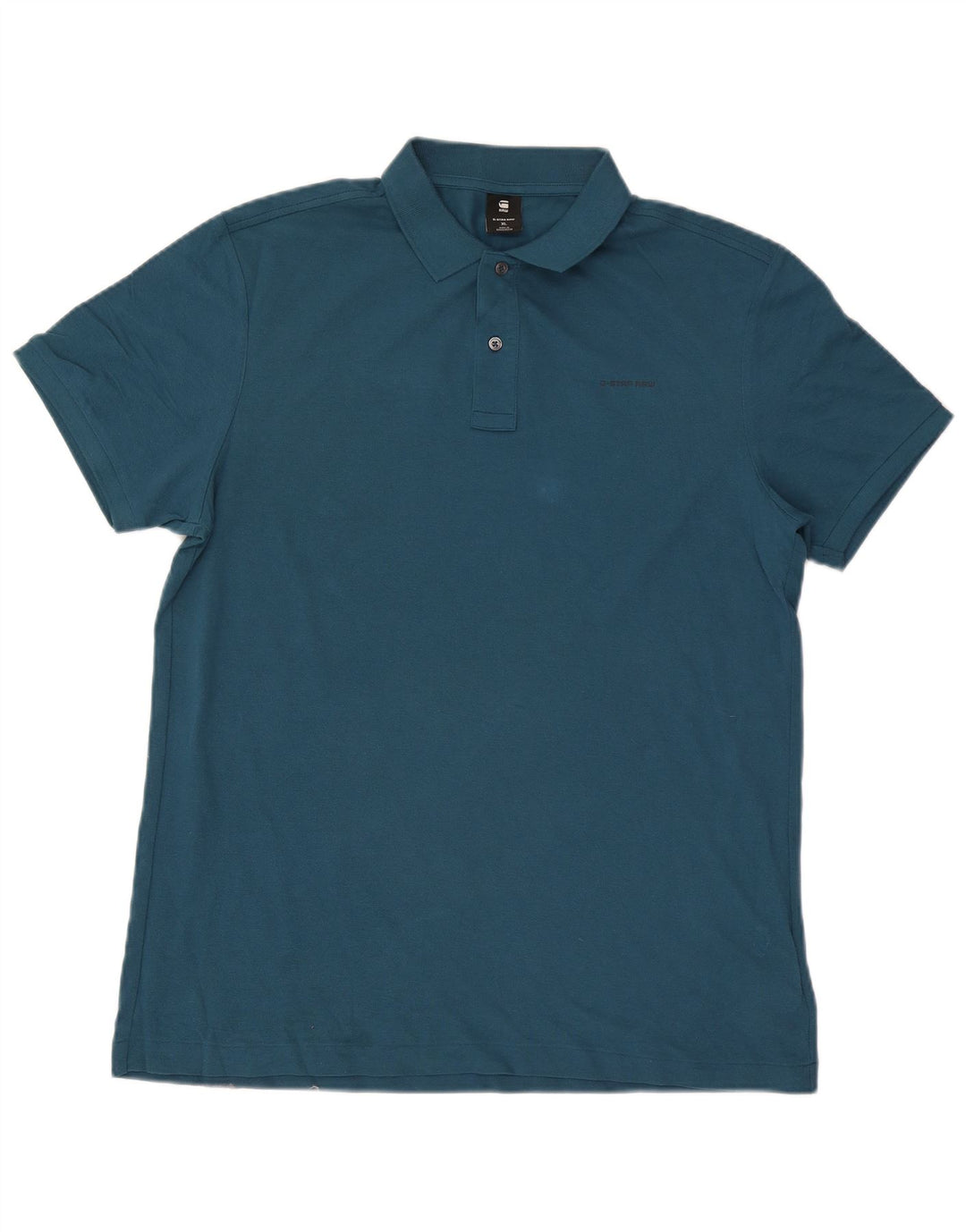 Camisa polo masculina G-Star XL algodão azul
