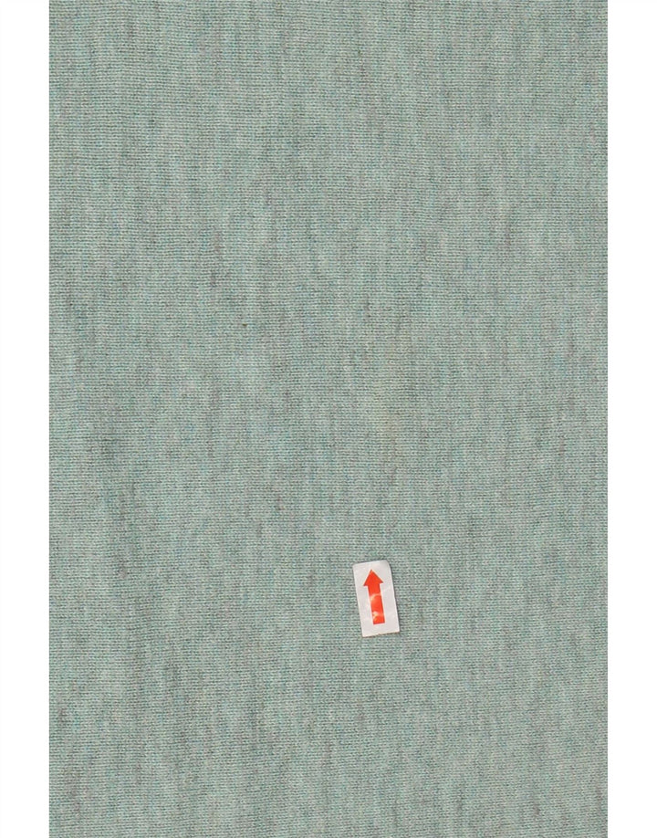 Suéter masculino SUPERDRY com gola redonda XL verde manchado