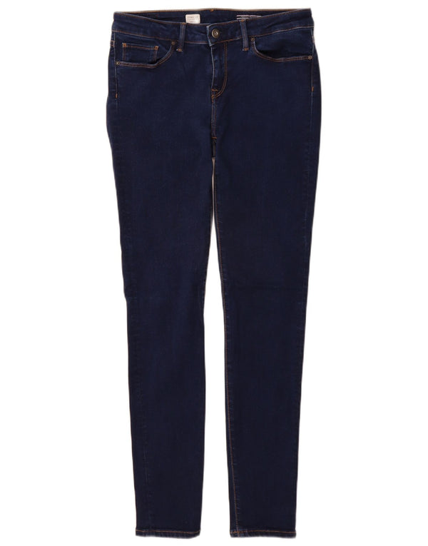 Tommy Hilfiger Feminino Como LW Jegging Jeans W28 L32 Azul Marinho Algodão