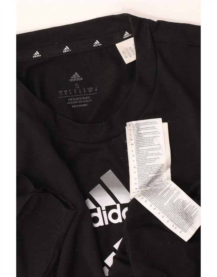Camiseta Adidas Masculina Aeroready Graphic Top Pequeno Poliéster Preto