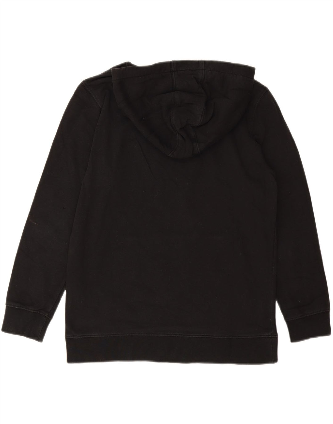 VAN'S Boys Graphic Hoodie Jumper 13-14 Years XL Black Cotton Vintage VAN'S and Second-Hand VAN'S from Messina Hembry 