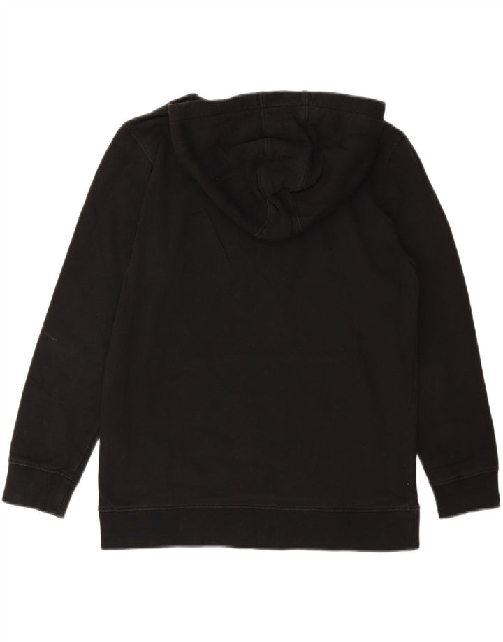 VAN'S Boys Graphic Hoodie Jumper 13-14 Years XL Black Cotton Vintage VAN'S and Second-Hand VAN'S from Messina Hembry 