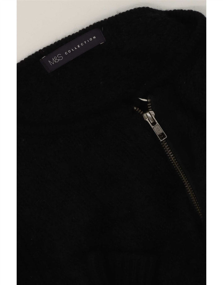 Suéter cardigã feminino Marks & Spencer Reino Unido 12 médio preto