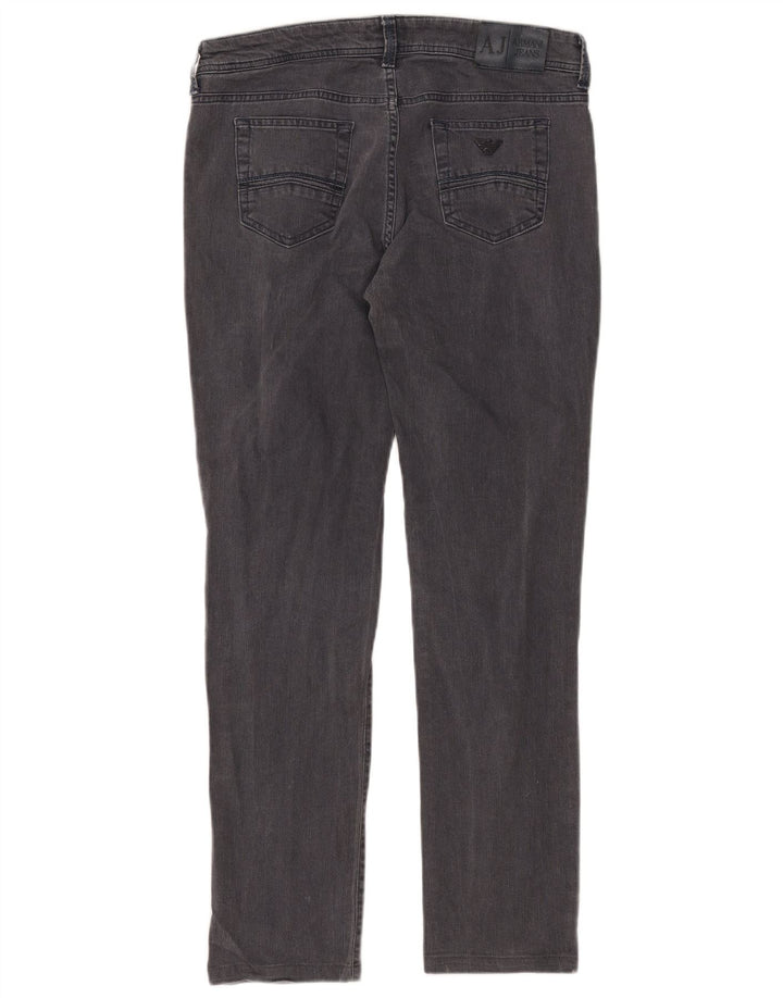 ARMANI Jeans Slim Feminino W30 L29 Cinza
