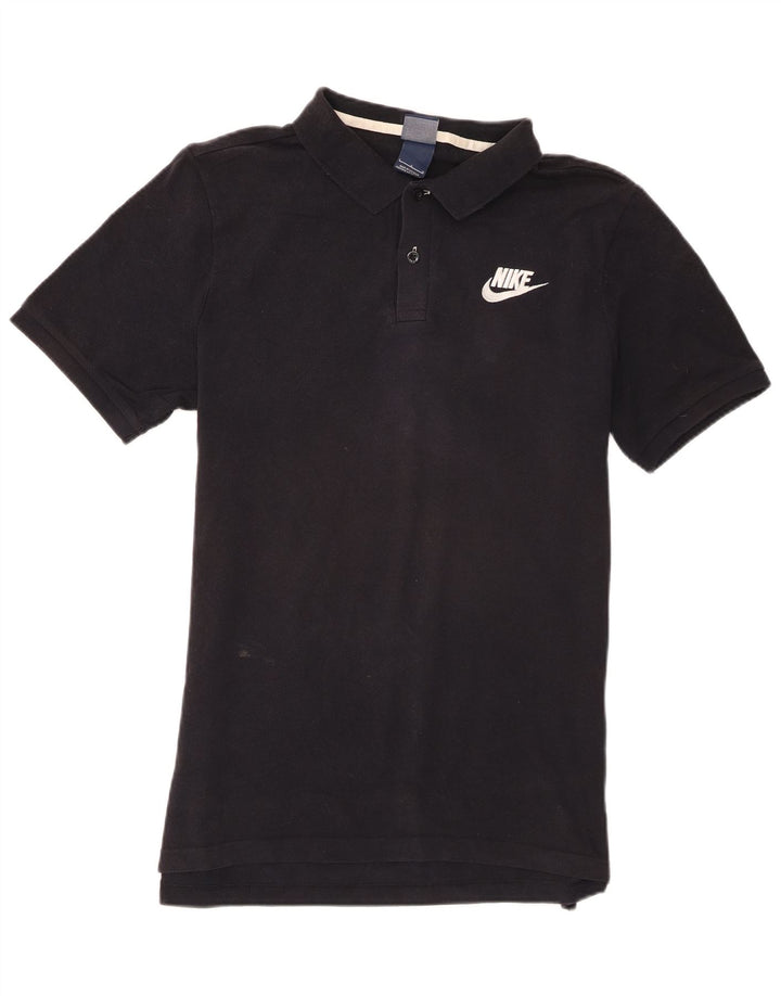 Camisa polo masculina Nike grande algodão azul marinho