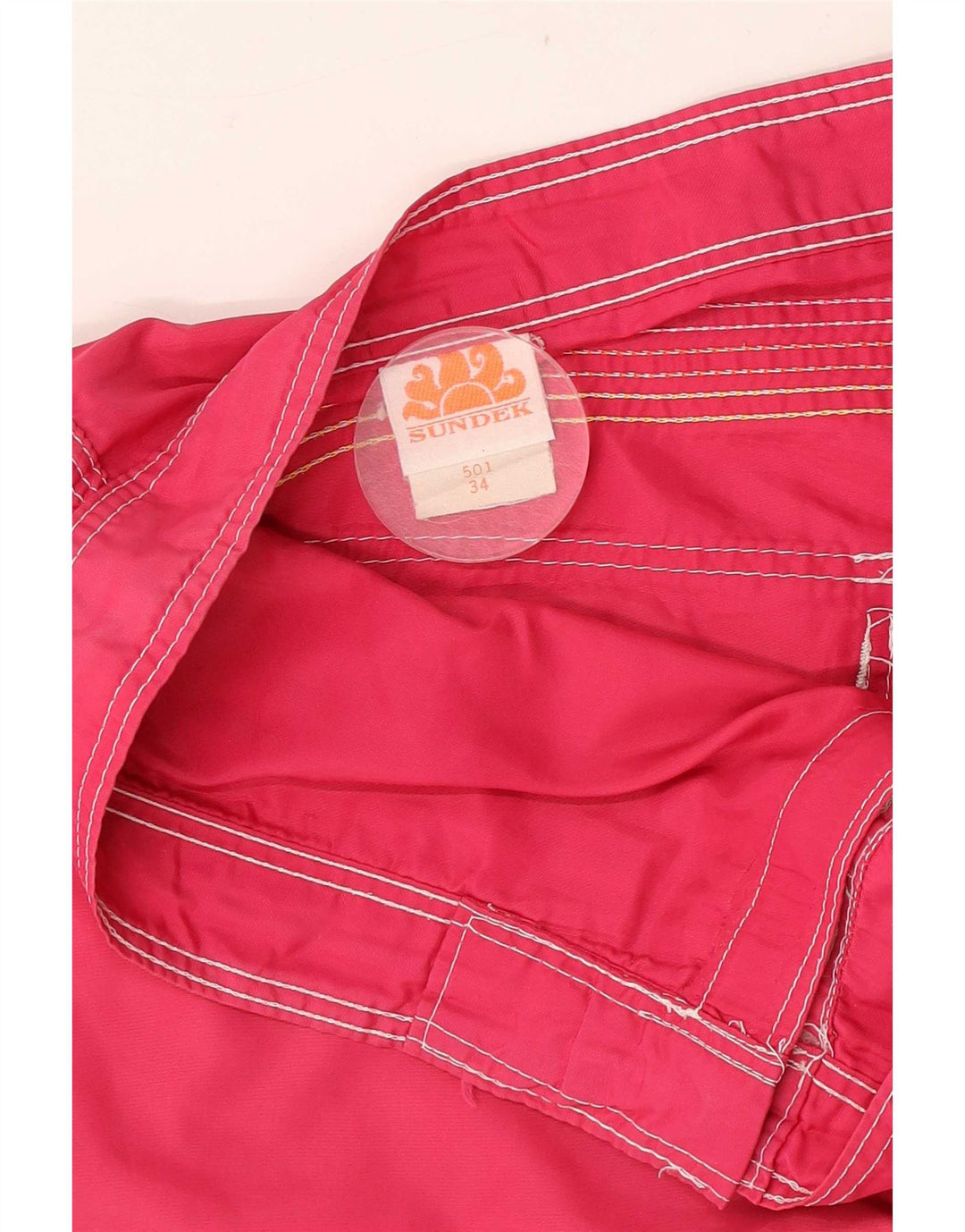 Shorts de natação masculino Sundek grande rosa nylon