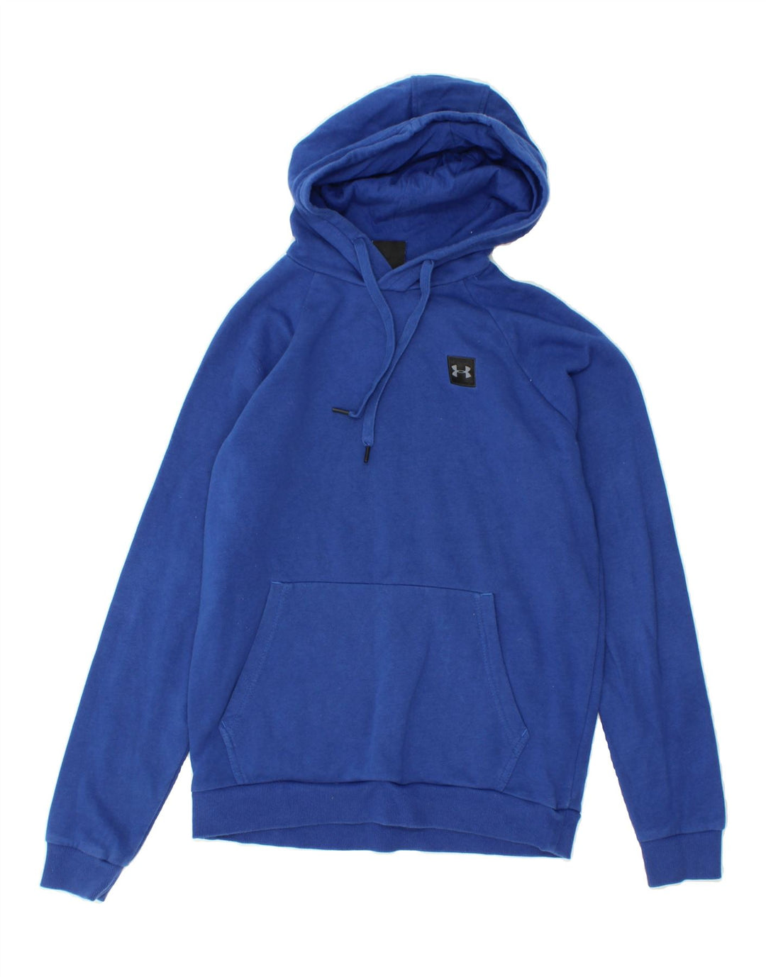 UNDER ARMOUR Womens Hoodie Jumper UK 14  Medium Navy Blue Cotton Vintage Under Armour and Second-Hand Under Armour from Messina Hembry 