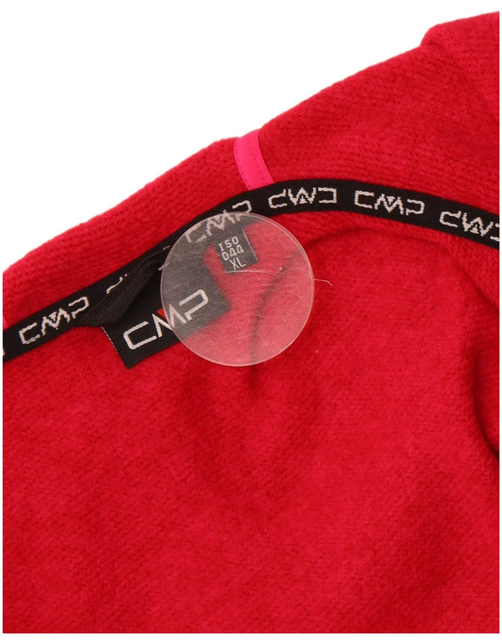 CMP Suéter feminino com capuz e zíper IT 50 XL rosa