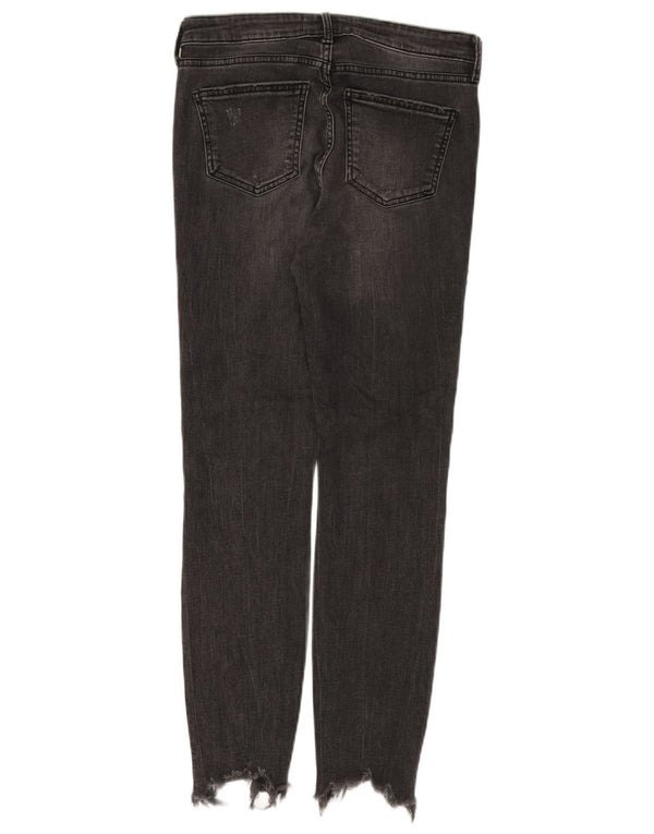 Calça jeans skinny feminina Zara EU 40 médio W30 L28 preto