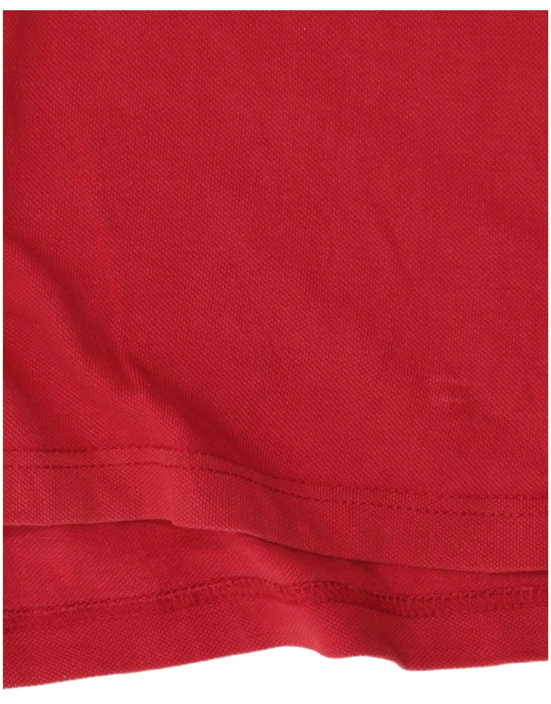 Camisa polo masculina SCHOTT grande algodão vermelho