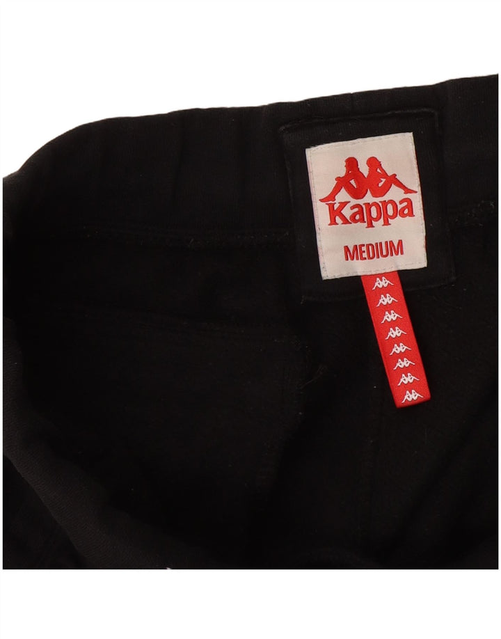 Calça de treino masculina Kappa Graphic Joggers médio preto