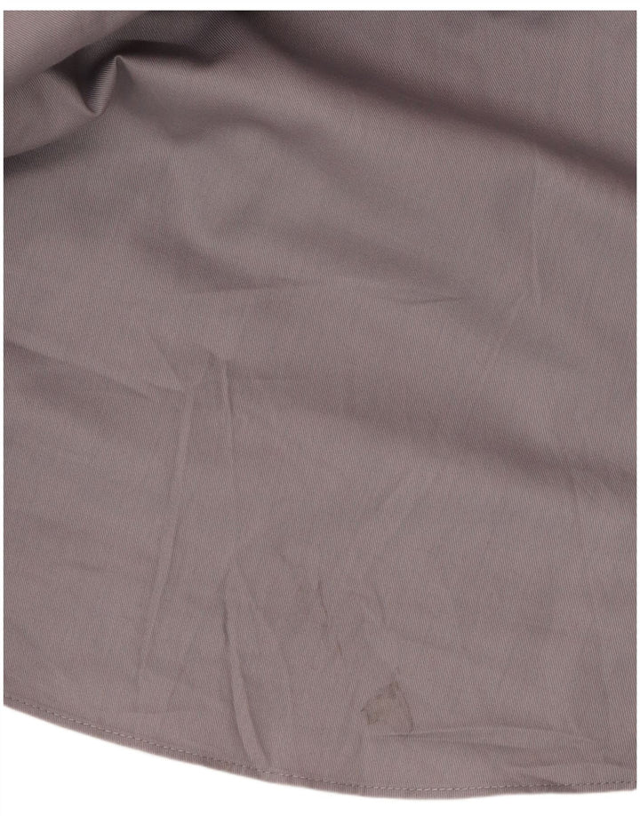 Camisa masculina Izod tamanho 17 1/2 XL algodão cinza