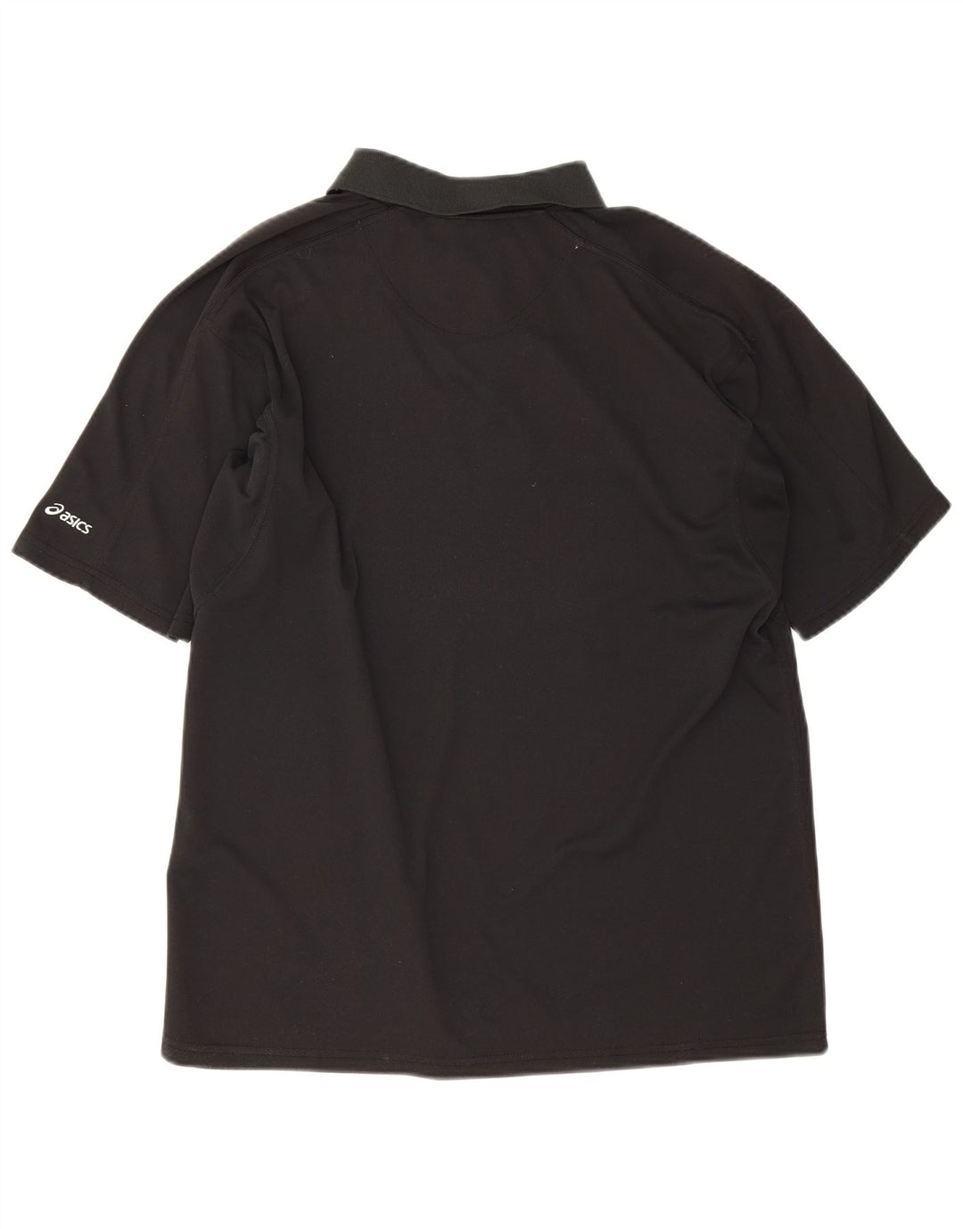 Camisa polo masculina Asics XL preta poliéster