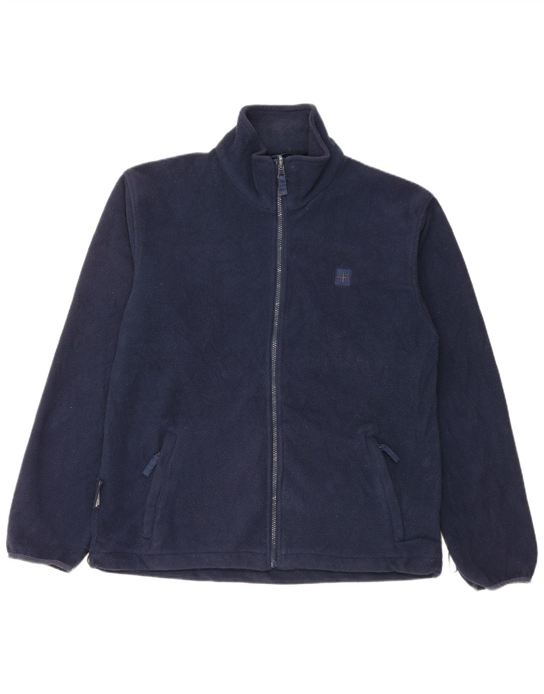 Jaqueta de lã masculina Mountain Warehouse poliéster azul marinho médio Reino Unido 38