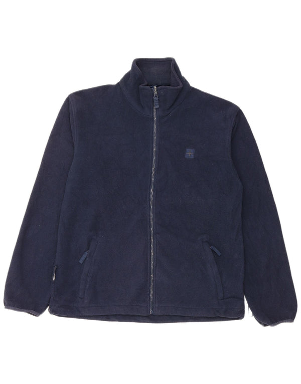 Jaqueta de lã masculina Mountain Warehouse poliéster azul marinho médio Reino Unido 38