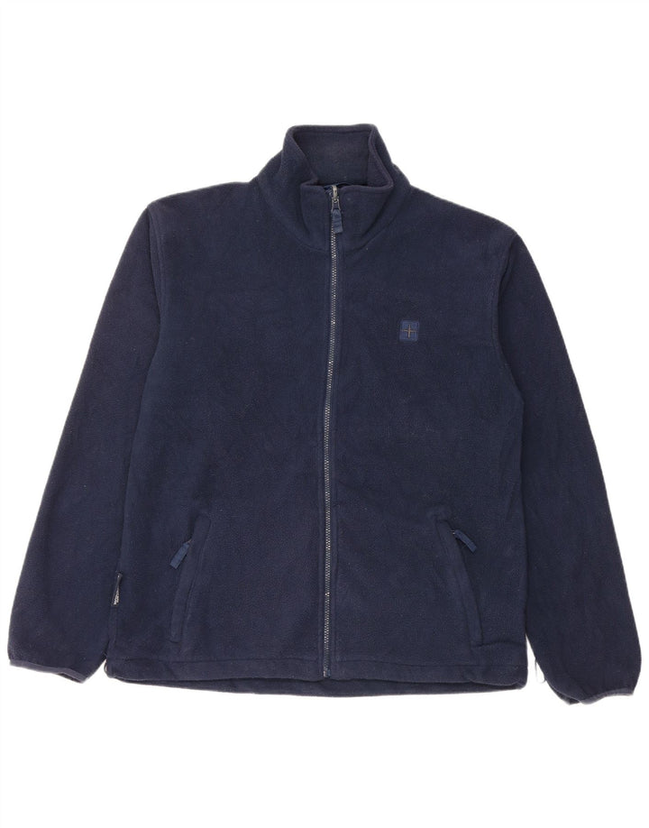 Jaqueta de lã masculina Mountain Warehouse poliéster azul marinho médio Reino Unido 38