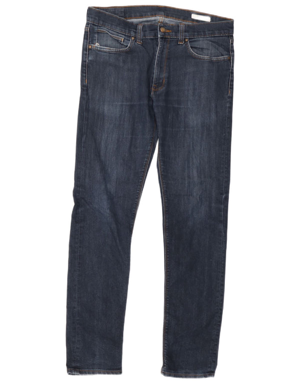 Jeans skinny masculino Marks & Spencer W34 L33 algodão azul