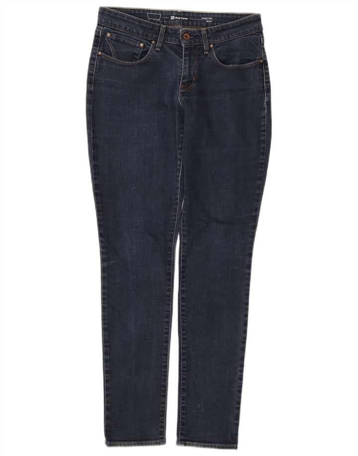 Calça jeans feminina LEVI'S Bold Curve Modern Rise Skinny W30 L32 Azul Algodão