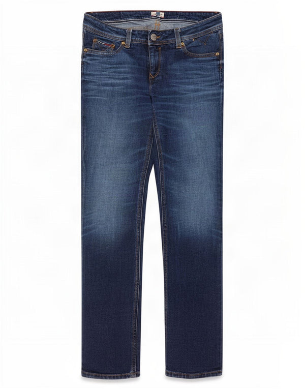 Tommy Hilfiger Jeans Slim Feminino W28 L32 Azul Algodão