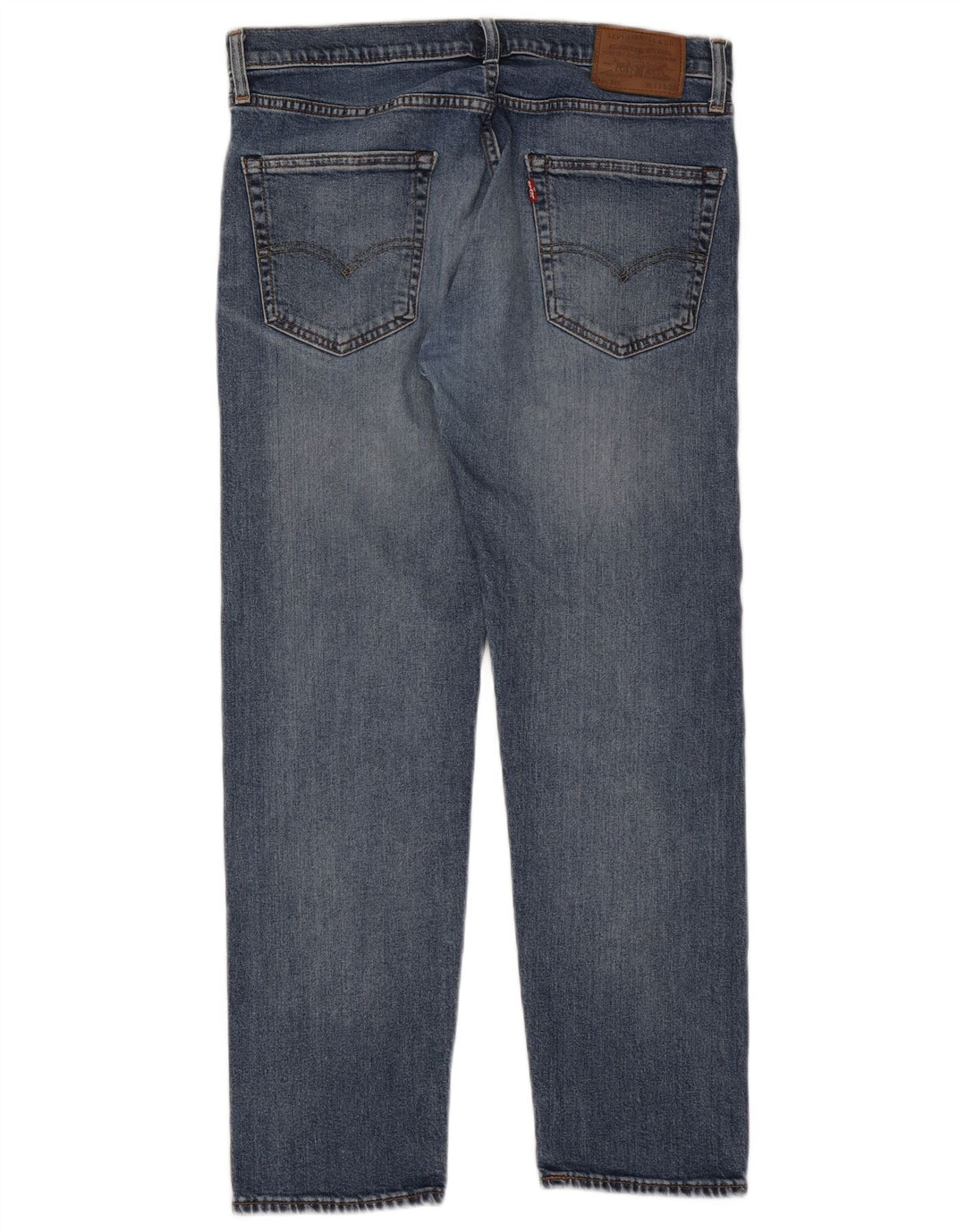 Levi's Masculino 502 Tapered Jeans W33 L30 Azul Algodão