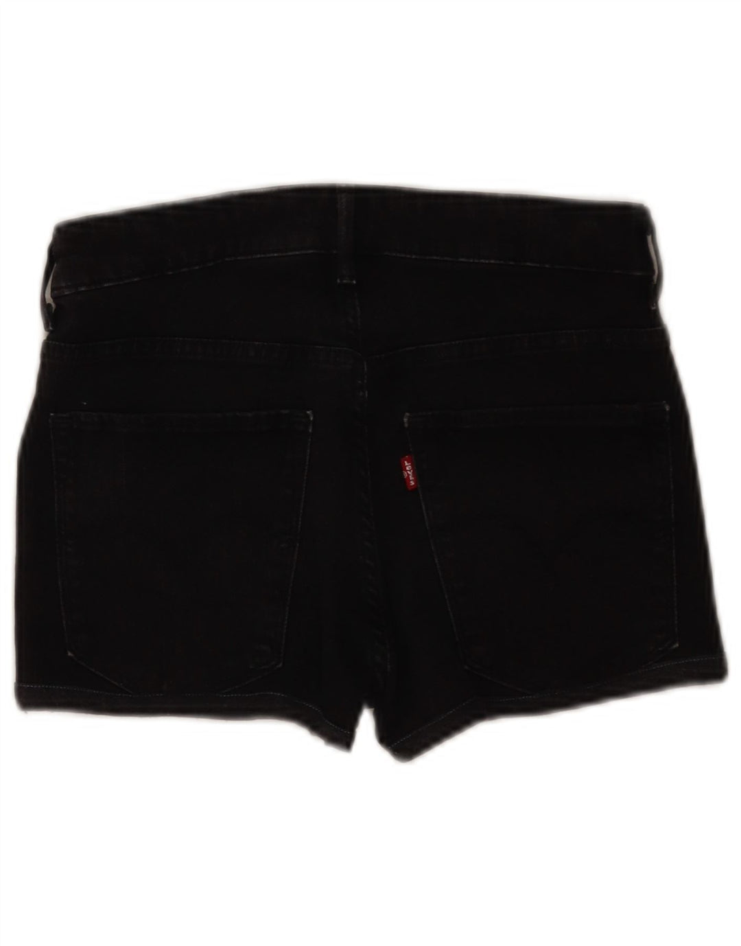Calça jeans feminina Levi's W28 médio algodão preto