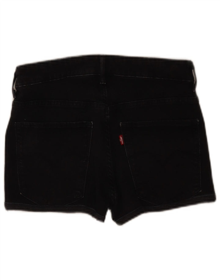 Calça jeans feminina Levi's W28 médio algodão preto