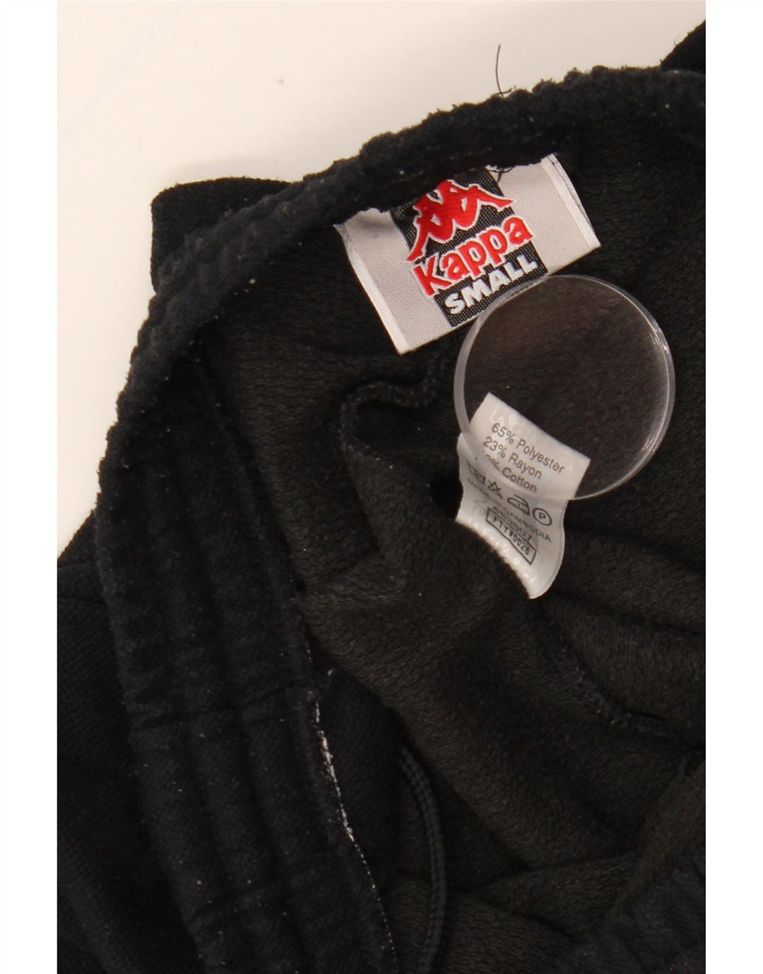 Calça de treino masculina KAPPA pequena azul marinho poliéster