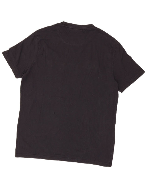Camiseta masculina gráfica CHAMPION grande preta