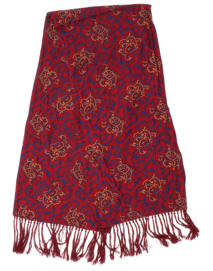 Lenço masculino Tootal tamanho único vermelho Paisley