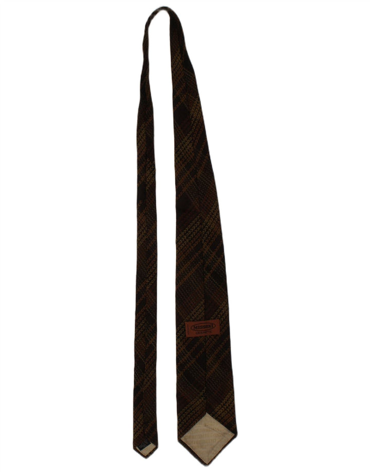 Gravata Cravatte masculina Missoni tamanho único seda marrom