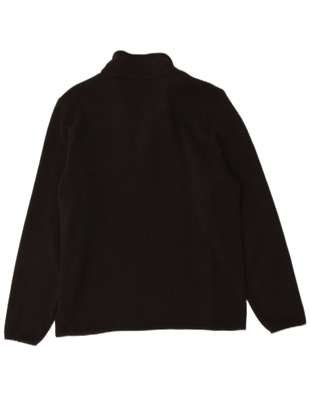 Suéter masculino The North Face com zíper e gola média preto