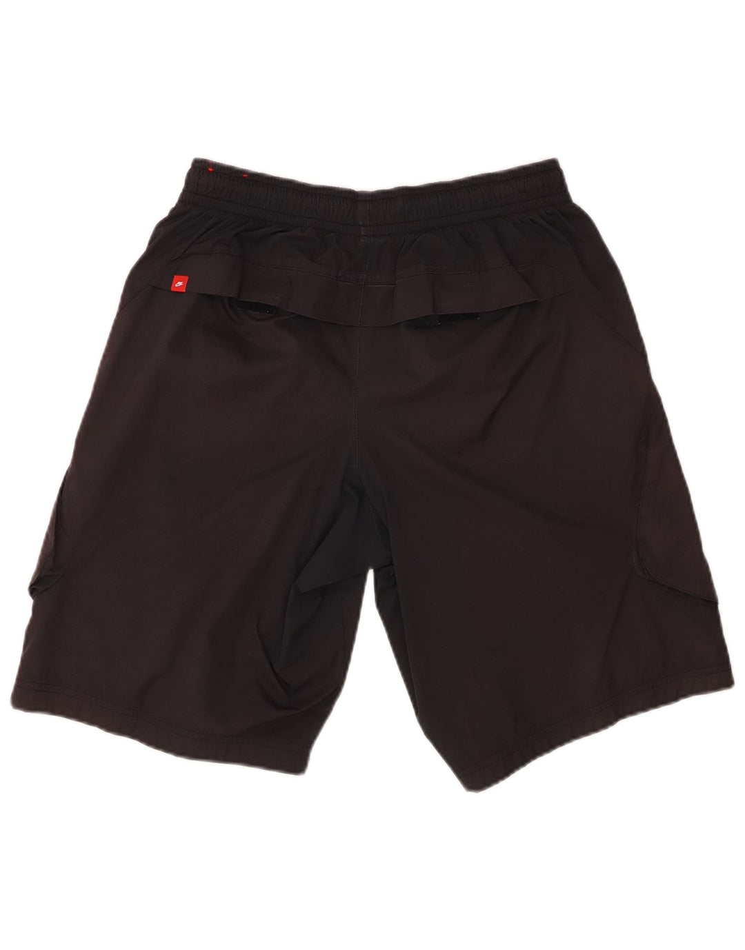 Shorts esportivos masculinos NIKE poliéster preto médio
